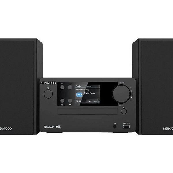 KENWOOD M-725DAB-B - Micro HiFi-System mit DAB, CD, USB, Bluetooth