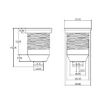 USB/AUX Einbaubuchse mit 200cm Kabel – Bild 5