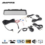 Apple CarPlay Spiegelmonitor 22.9cm 9 mit AHD Dual-Dashcam - RFK-Funktion – Bild 2