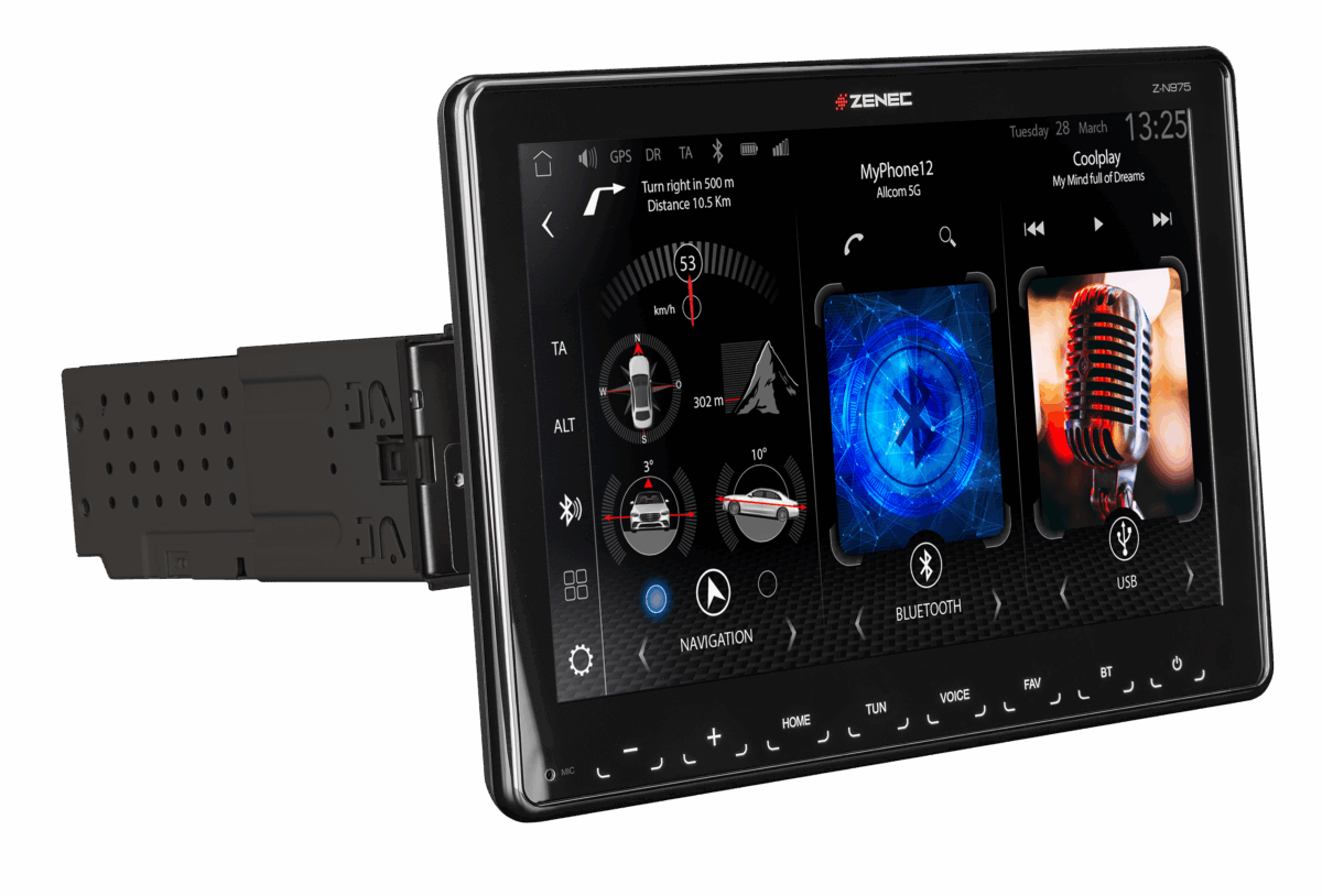 ZENEC Z-N975 9 1-DIN Infotainer mit Wireless Android Auto / Apple CarPlay – Bild 4