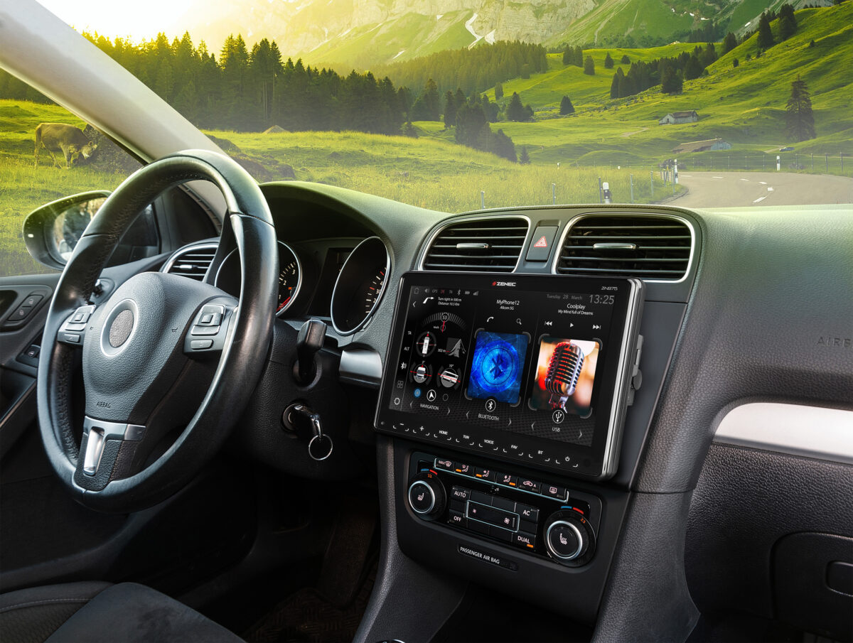 ZENEC Z-N975 9 1-DIN Infotainer mit Wireless Android Auto / Apple CarPlay – Bild 3
