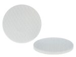 Lautsprechergitter Satz 87mm 2-teilig weiss Kunststoffring Metallgitter – Bild 3