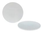 Lautsprechergitter Satz 200mm 2-teilig weiss Kunststoffring Metallgitter – Bild 3