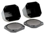 Lautsprecher Aufbau Gehäuse Set schwarz 130mm DIN Lautsprecher – Bild 2