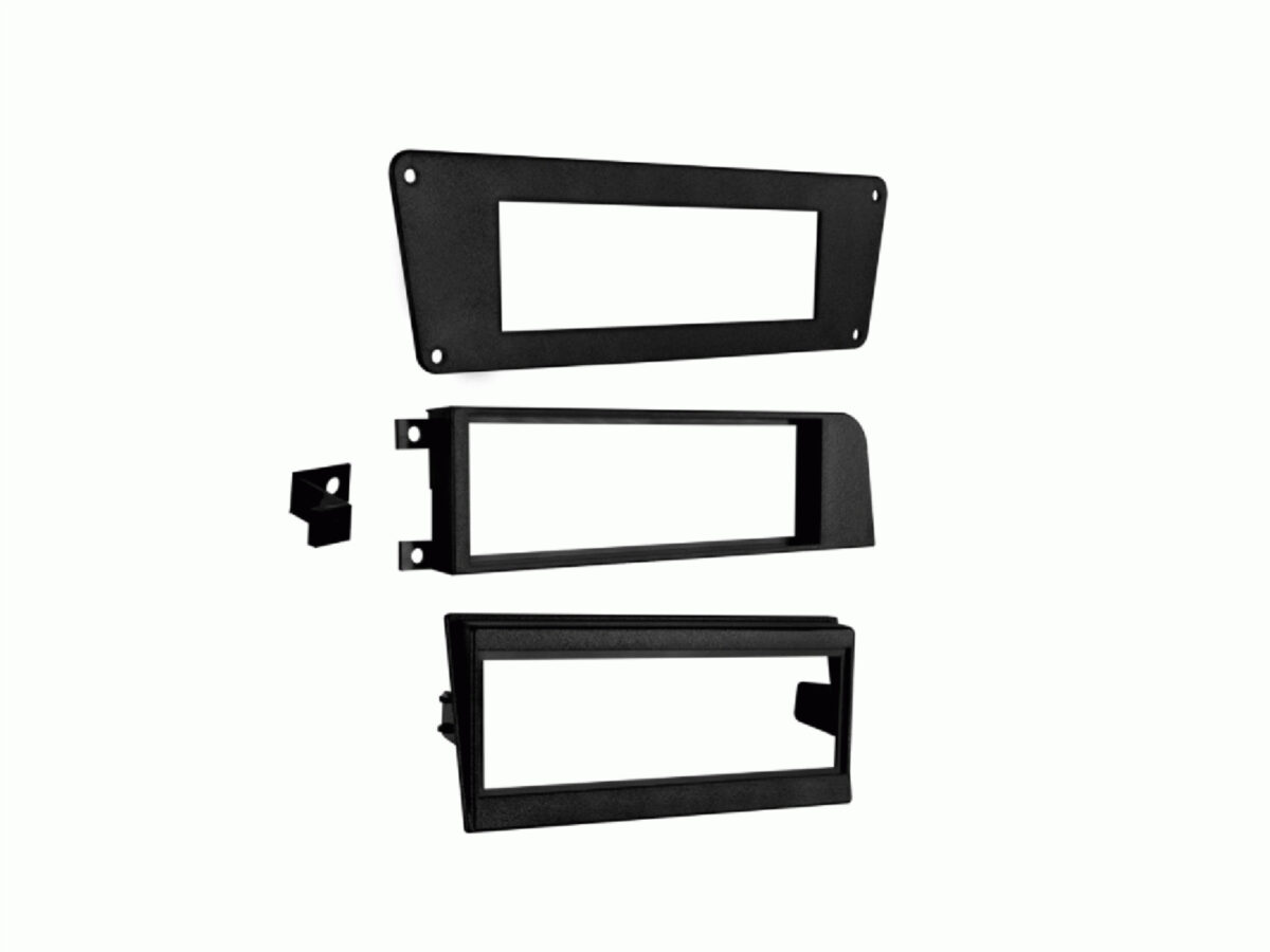 1-DIN Radioblende Volvo 100/200/740/760/780/940 schwarz – Bild 1