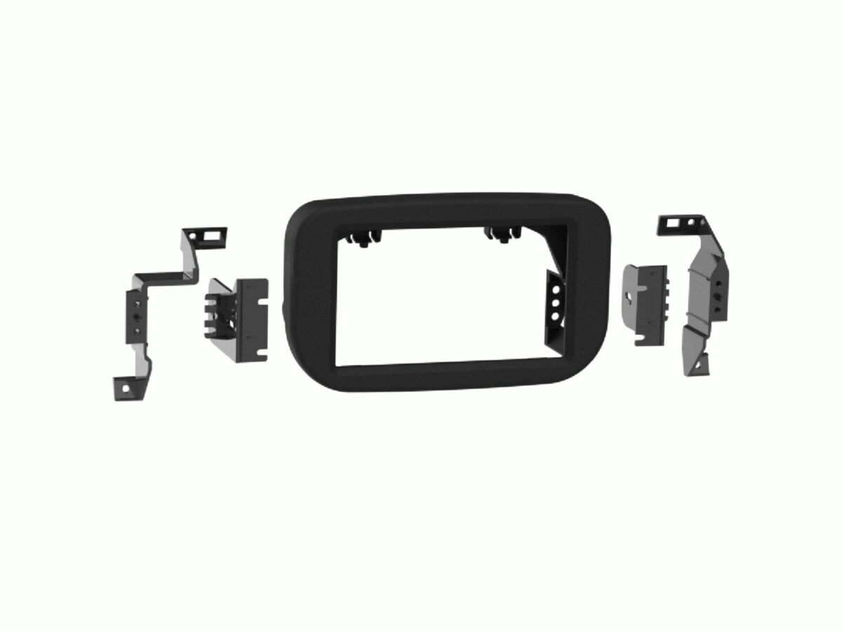 2-DIN Radioblende Ford TransitFD 06/2019-2024 schwarz matt – Bild 1