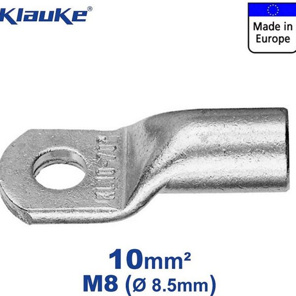 KLAUKE Rohrkabelschuh, 10mm, M8, 15mm breit, Stück