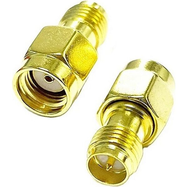 Antennenadapter SMAW Buchse auf SMAM stecker
