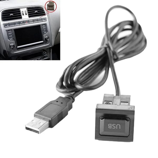 USB Steckdose für VW Länge: 2,55 cm Breite: 2,30 cm
