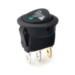 Wippenschalter 1X Ein / Aus für PDC grüne 12 Volt LED – Bild 2