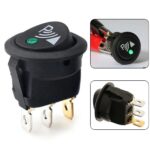 Wippenschalter 1X Ein / Aus für PDC grüne 12 Volt LED – Bild 4