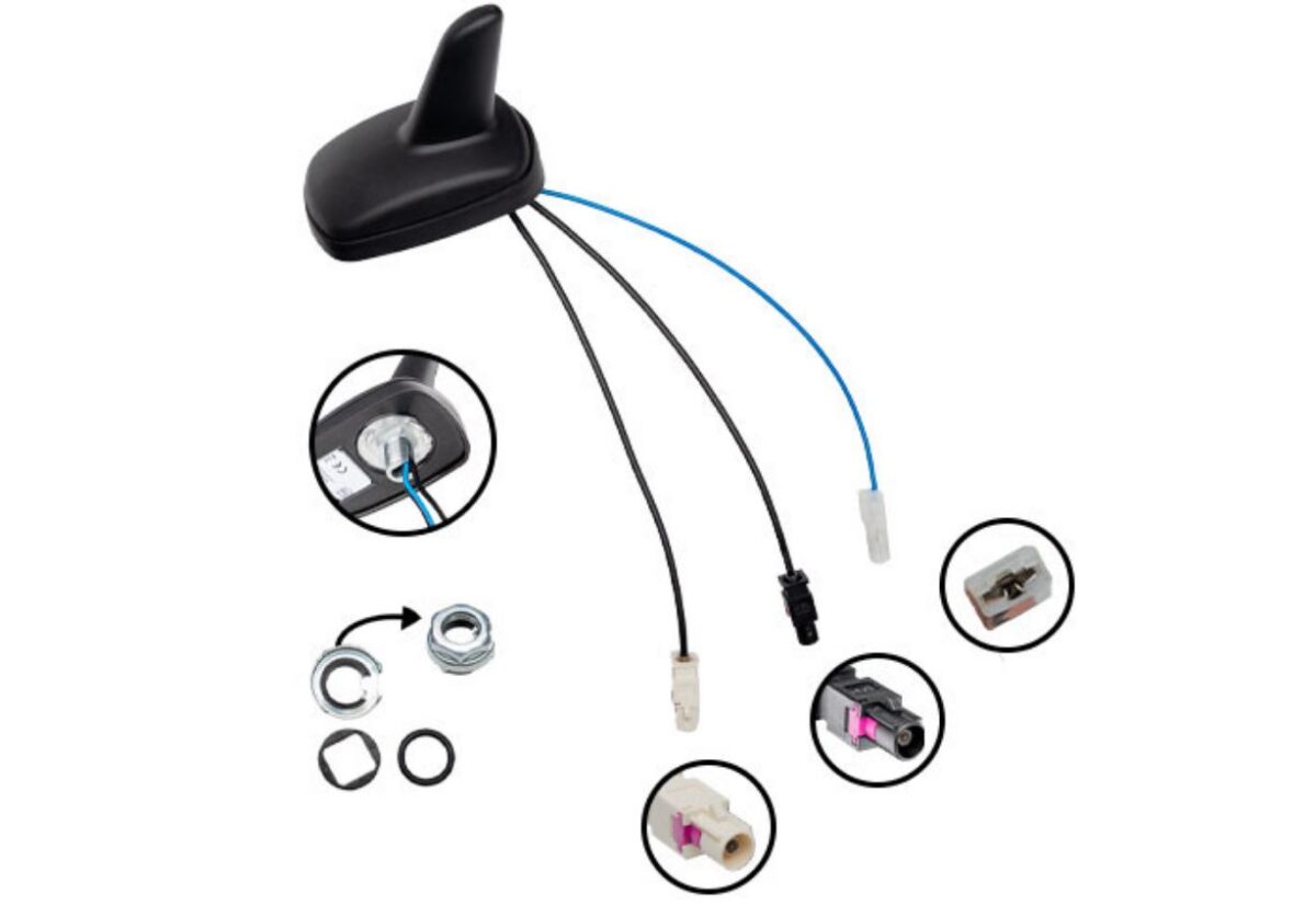 Aktive Antenne Shark AM/FM/DAB – Bild 1