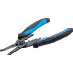 BGS TECHNIC Kabel-Abisolier- und Crimpzange 210 mm – Bild 2