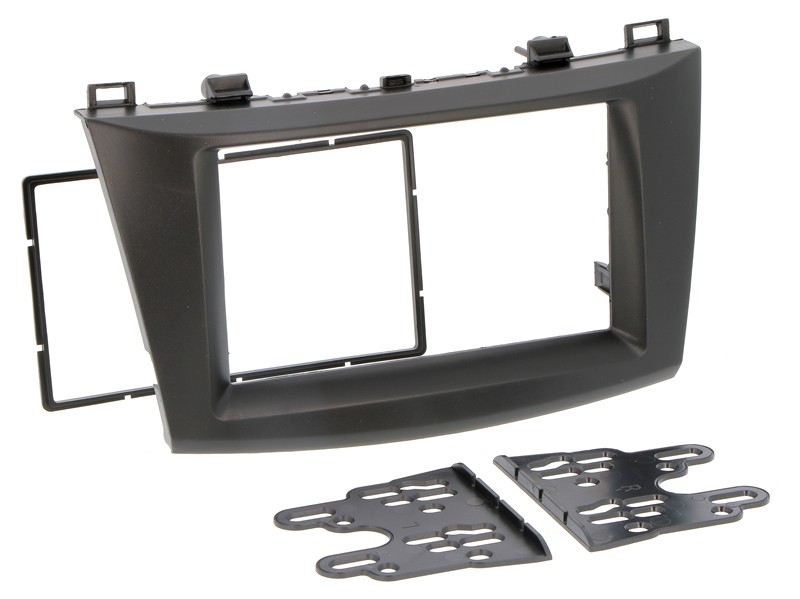 Radioblende MAZDA 3 BL ab 2009-13 2DIN schwarz Installer Kit