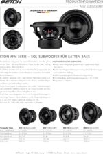 ETON Move MW12 30 cm Subwoofer Chassis – Bild 9