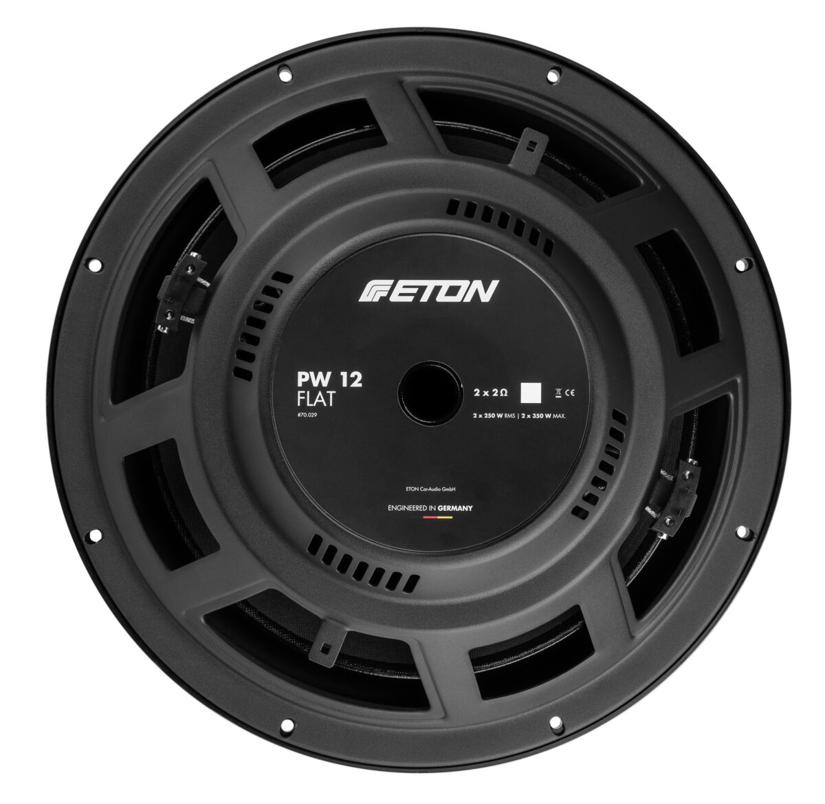 ETON Power PW12FLAT 30 cm Flachsubwoofer Chassis – Bild 4