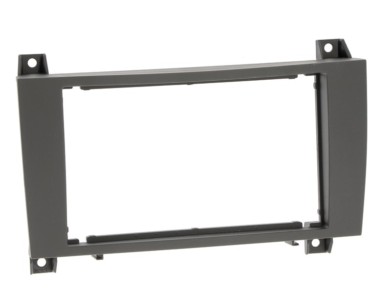 Radioblende MERCEDES SLK R171 2005-11 schwarz 2 DIN