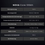 NOVA Core 100Ah Batterie LiFePO4 mit Heizmatte – Bild 6