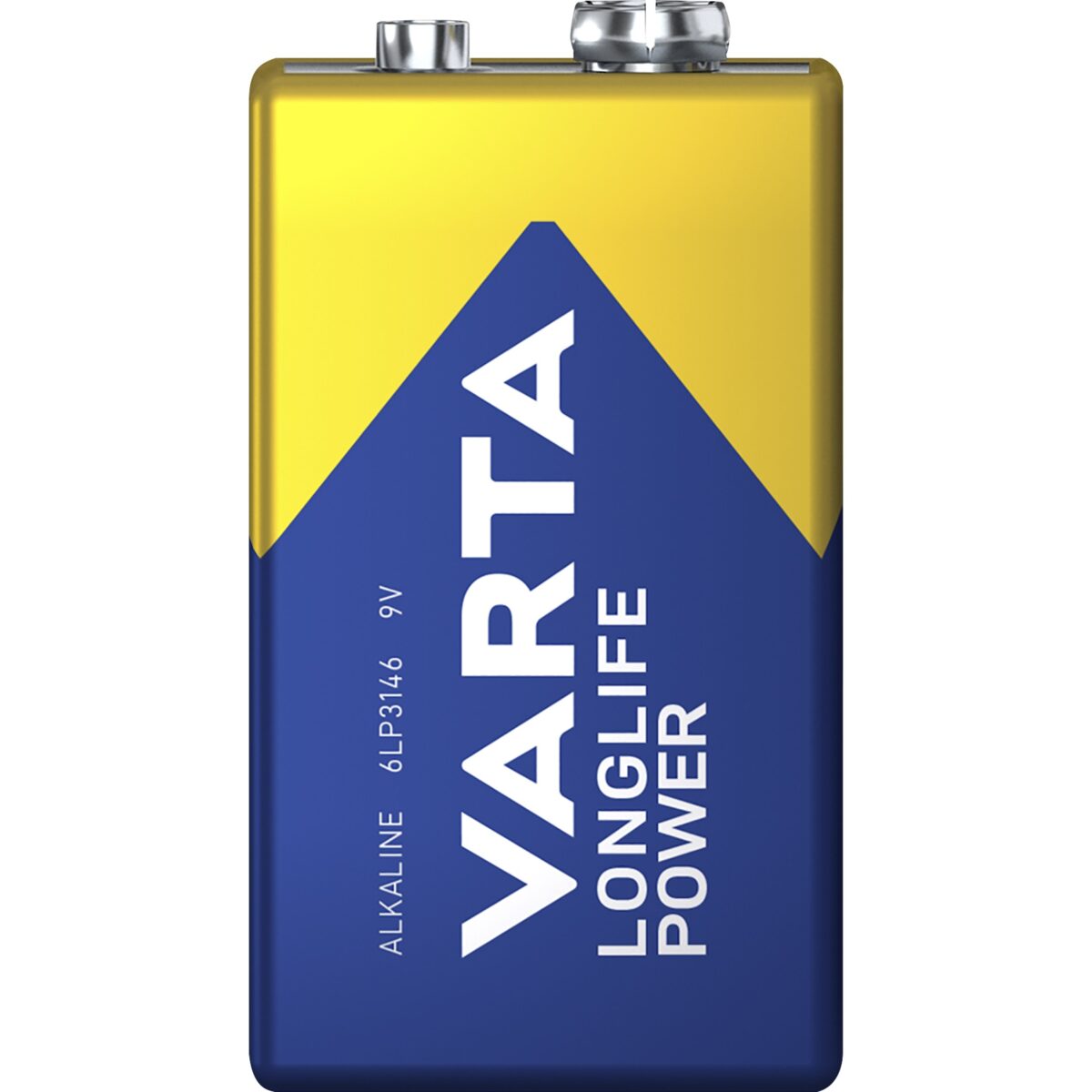 9V-BLOCK BATTERIE VARTA LONGLIFE POWER ALKALINE, 6LR61, 2ER BLISTER – Bild 2
