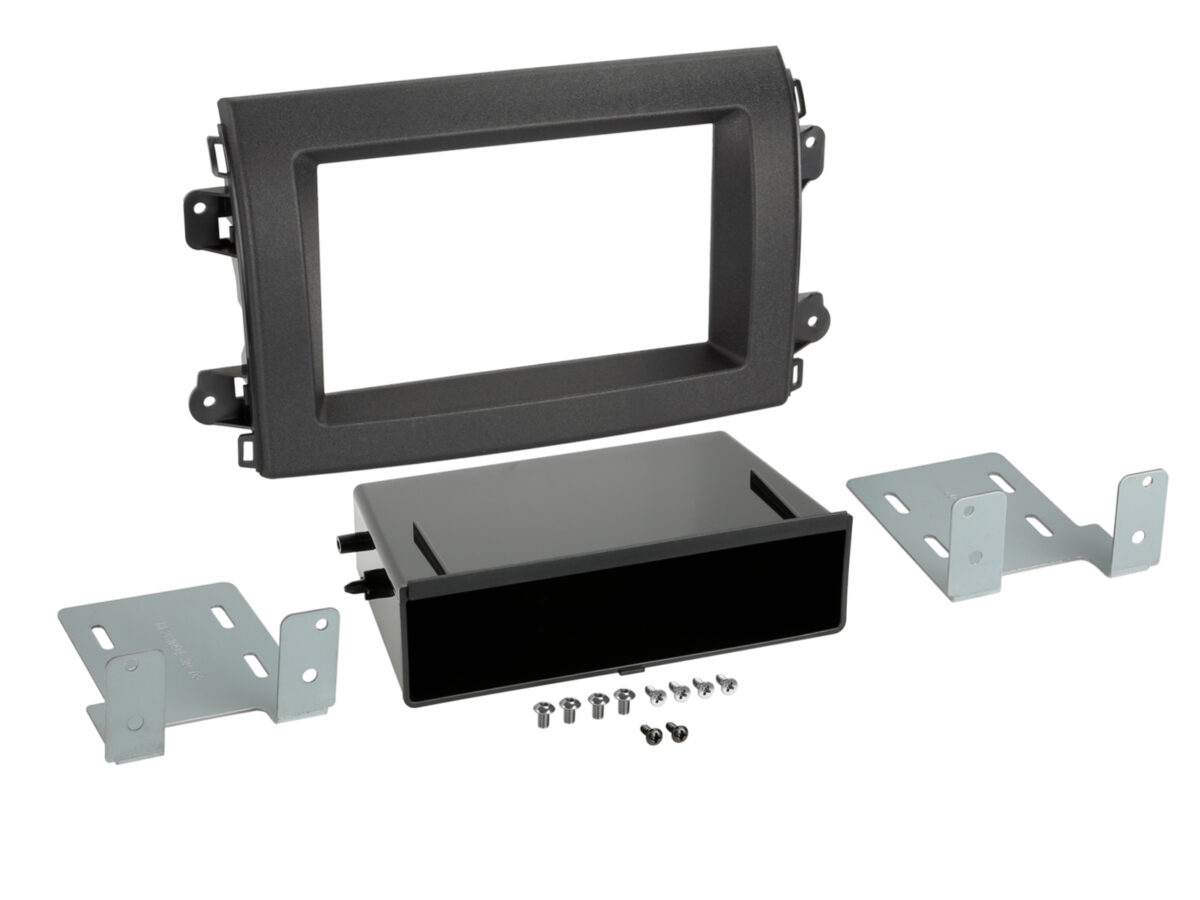 2-DIN Radioblende mit Fach Fiat Ducato 8 11/2021-2023 – Bild 1