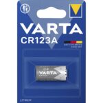 Lithium-Photobatterie VARTA, CR 123A, 3 V, 1er-Blister