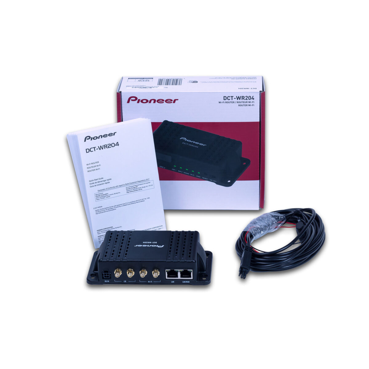 Pioneer Router DCT-WR204-SH inkl. Dachantenne – Bild 4