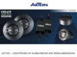 AXTON ATCT25 25 mm Gewebe-Hochtöner mit Weiche – Bild 4