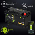 NOVA Core 150Ah Batterie LiFePO4 mit Heizmatte – Bild 4