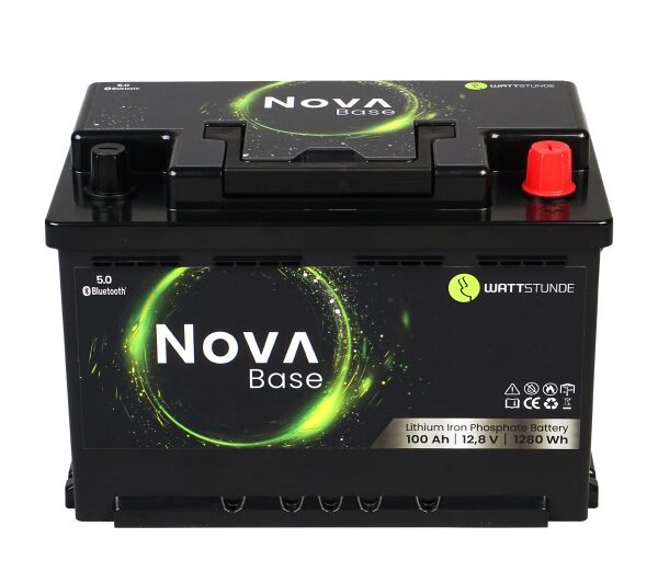 NOVA Base 100Ah Batterie LiFePO4 Ohne Heizmatte