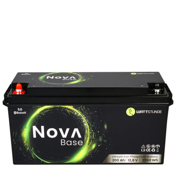 NOVA Base 200Ah Batterie LiFePO4 Ohne Heizmatte
