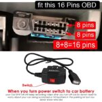 OBD Stromversorgung für Dashcam und DVR 24 Stunde Parküberwachung – Bild 5