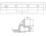 Solarmodul Halterung HXH53/W ABS Kunststoff weiss – Bild 4