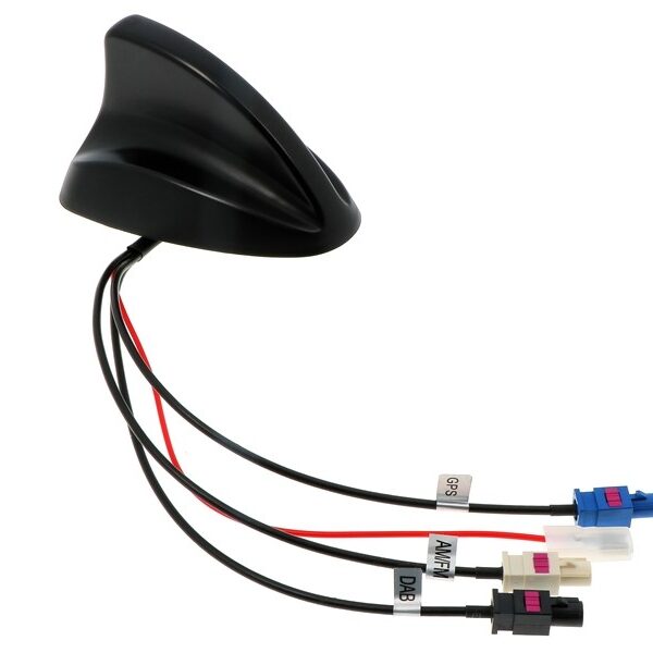 SHARK Dach Antenne aktiv 12V AM FM DAB GPS GLONASS