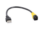 USB Adapter VW diverse Fahrzeuge LVDS gelbUSB-A