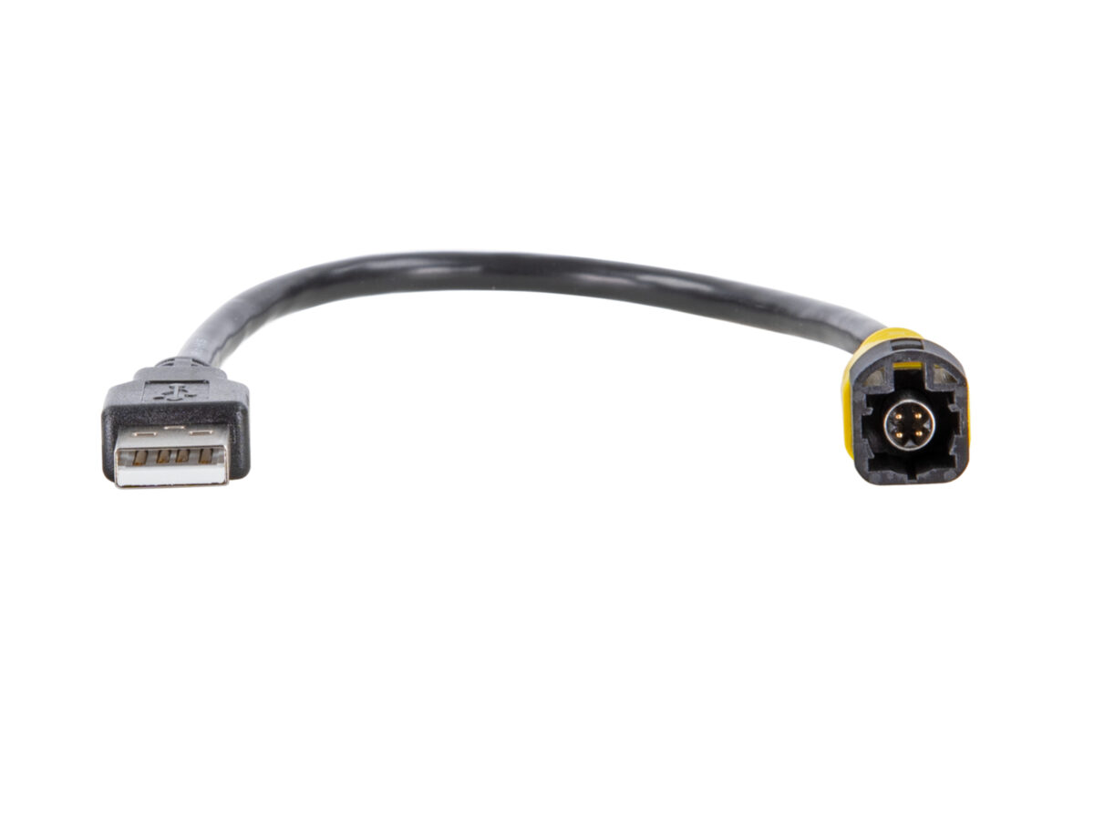 USB Adapter VW diverse Fahrzeuge LVDS gelbUSB-A – Bild 2