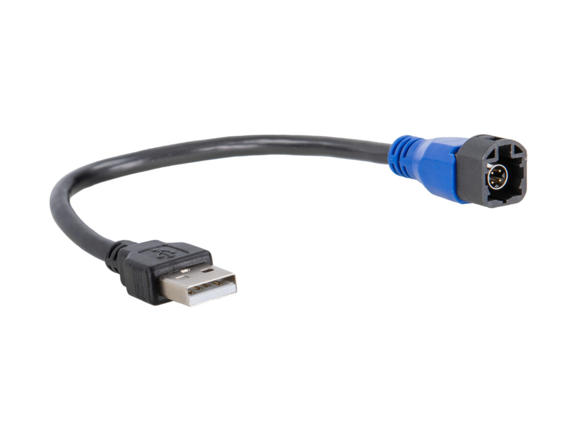 USB Adapter VW diverse Fahrzeuge LVDS blauUSB-A – Bild 1