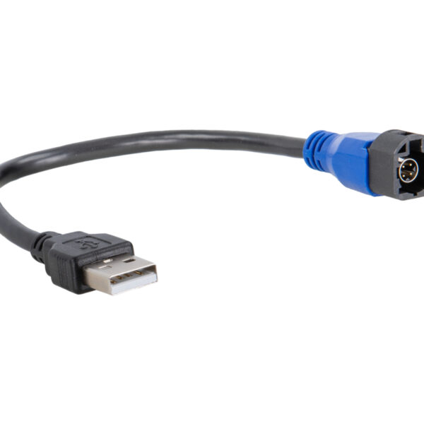 USB Adapter VW diverse Fahrzeuge LVDS blauUSB-A