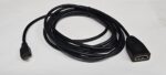 Mini HDMI auf HDMI Kabel mit vergoldeten Kontakten - Schwarz – Bild 2