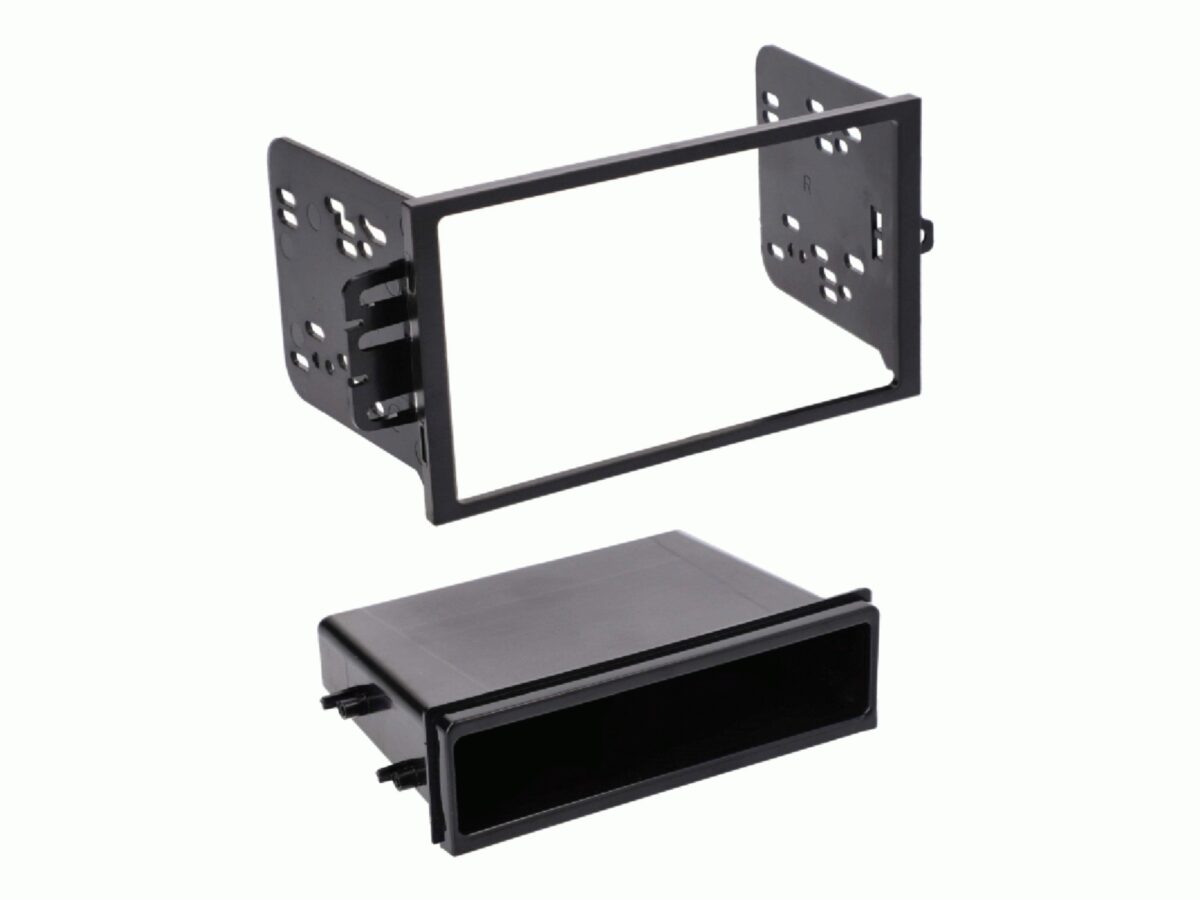 2-DIN Radioblende mit Fach GM/Isuzu diverse Fahrzeuge – Bild 1