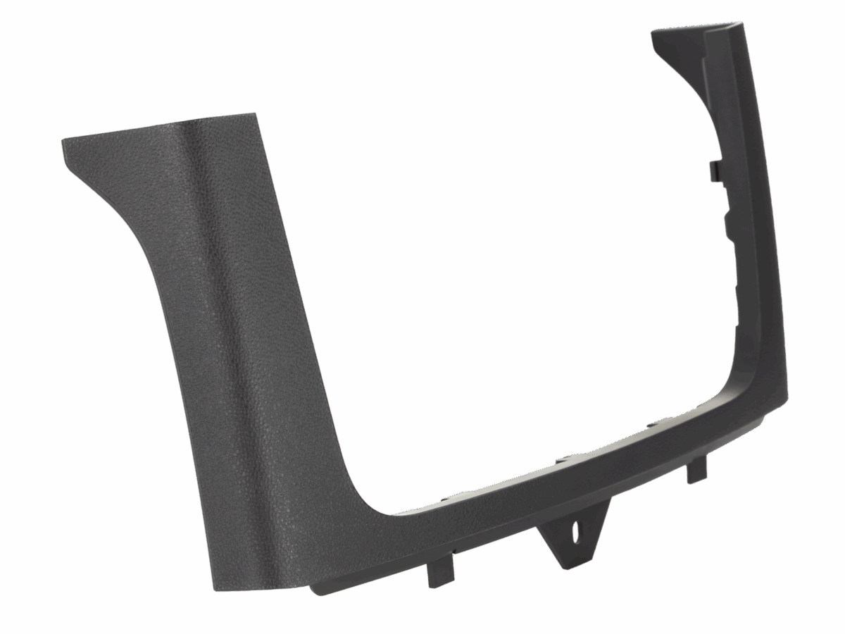 2-DIN Radioblende mit Ablagefach Smart Fortwo OEM Navigation – Bild 2