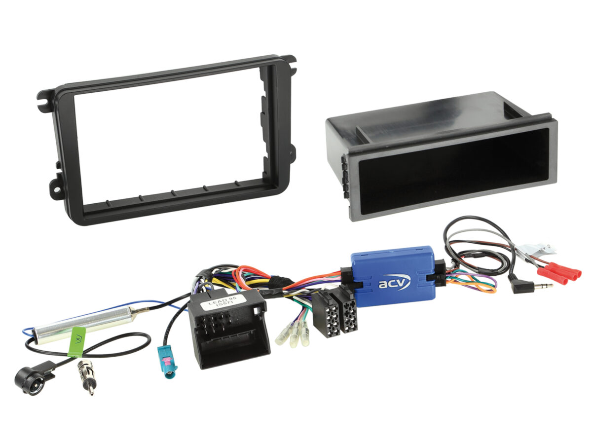 2-DIN Kit 4 mit Fach Seat/Skod/aVW diverse Fahrzeuge LFB – Bild 1