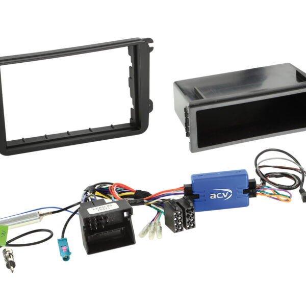 2-DIN Kit 4 mit Fach Seat/Skod/aVW diverse Fahrzeuge LFB