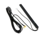 Scheiben Antenne DAB DAB mit 3m Kabel SMB F und DIN M