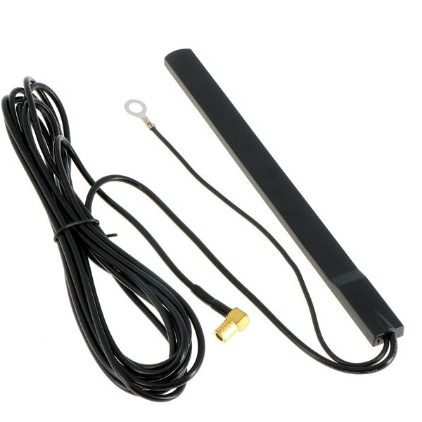 Scheiben Antenne DAB DAB mit 3m Kabel SMB F und DIN M