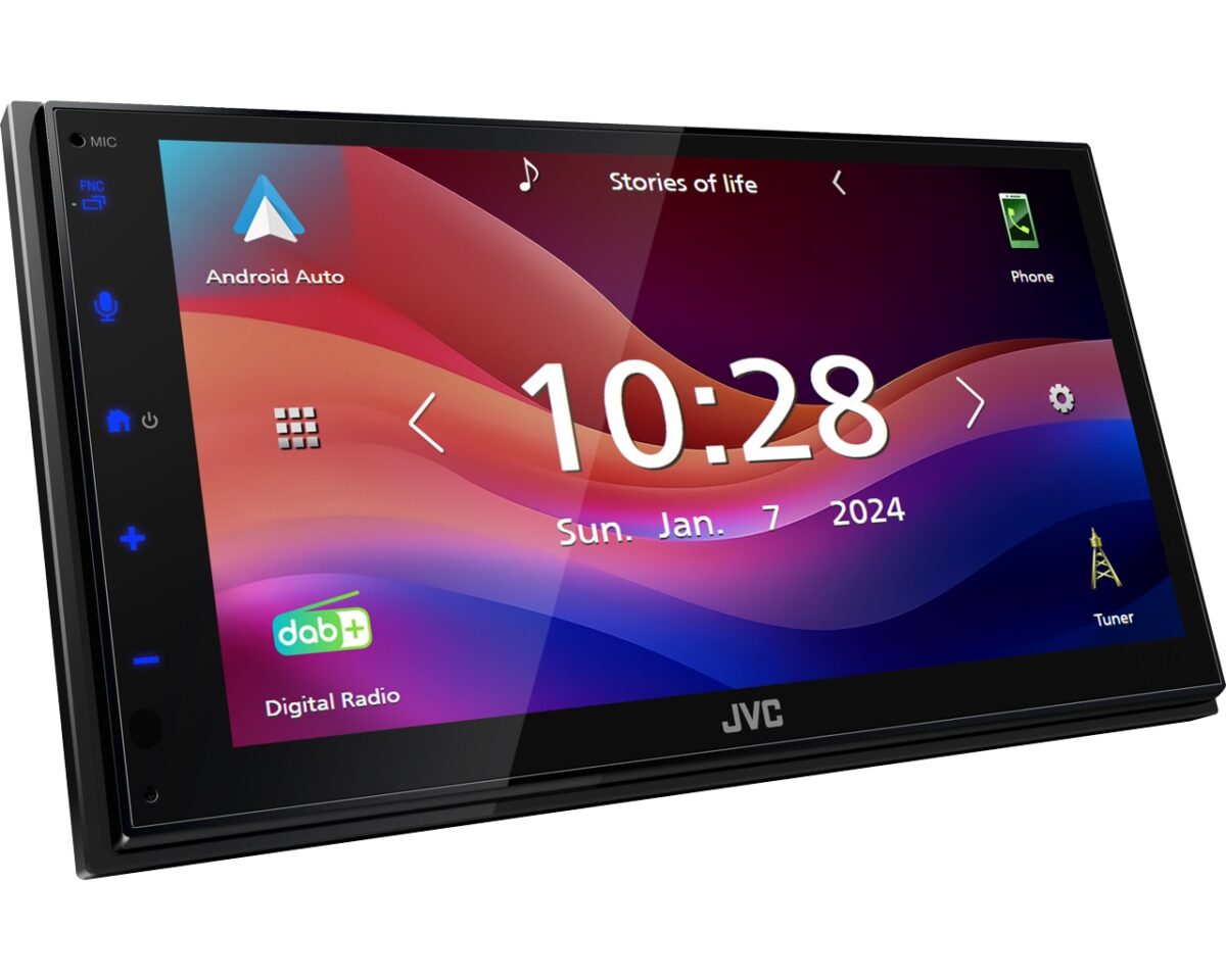 JVC KW-M595DBT Doppel-DIN MP3 Autoradio mit Touchscreen / DAB / Bluetooth / USB – Bild 6