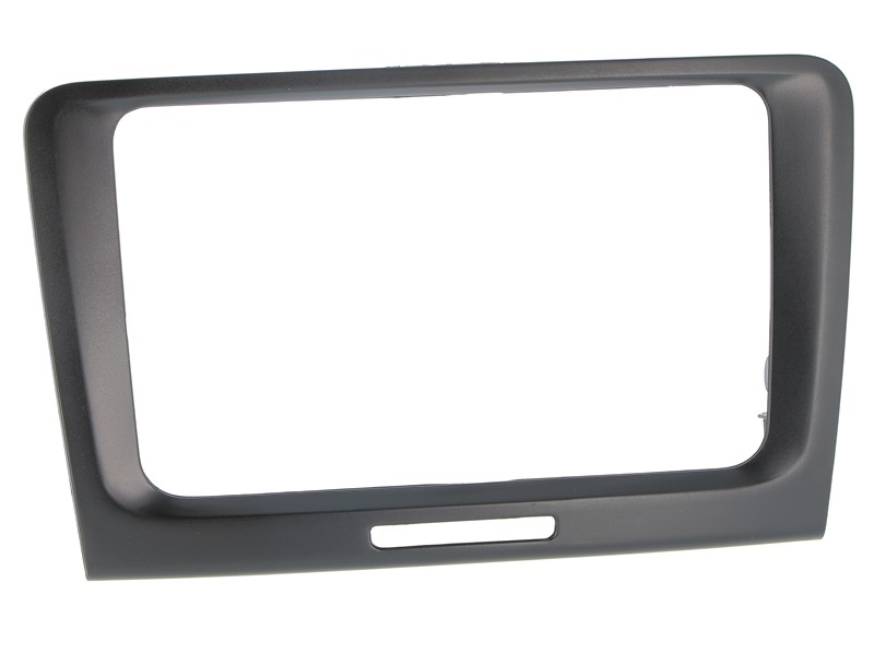 Radioblende SKODA Superb 3T ab Bj. 2008 2DIN schwarz Blendrahmen mit Schalter