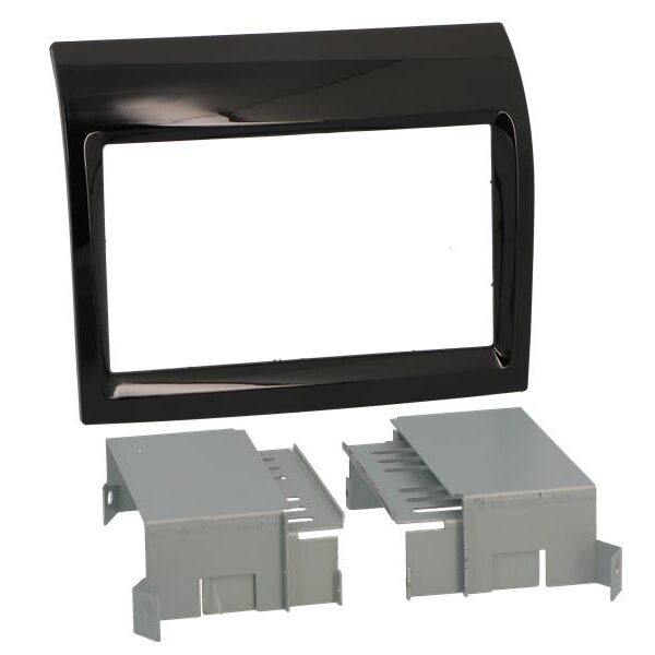 Radioblende FIAT Ducato 250 Facelift ab 2011-14 mit OEM Radio 2DIN piano black