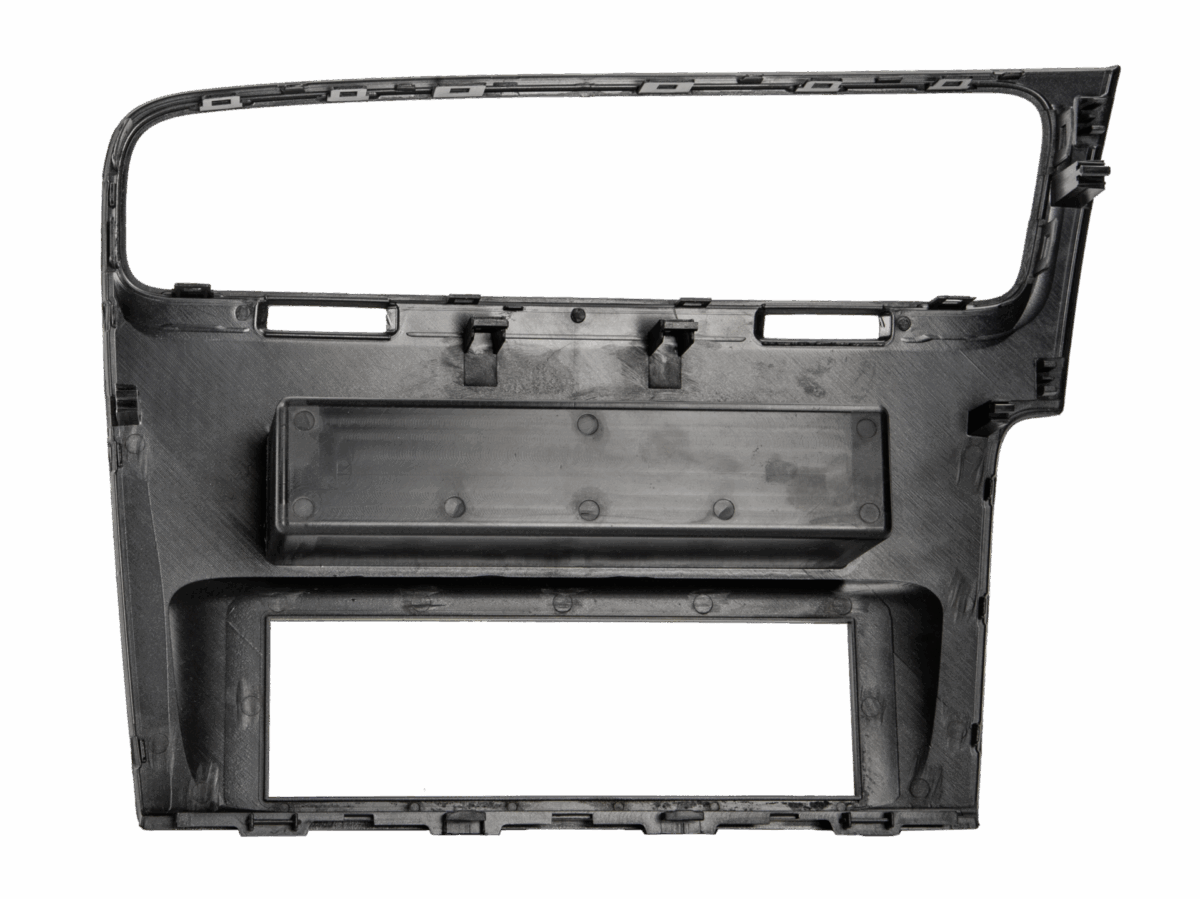 1-DIN Radioblende mit Fach VW Golf VIIAU 2012-2020 – Bild 2