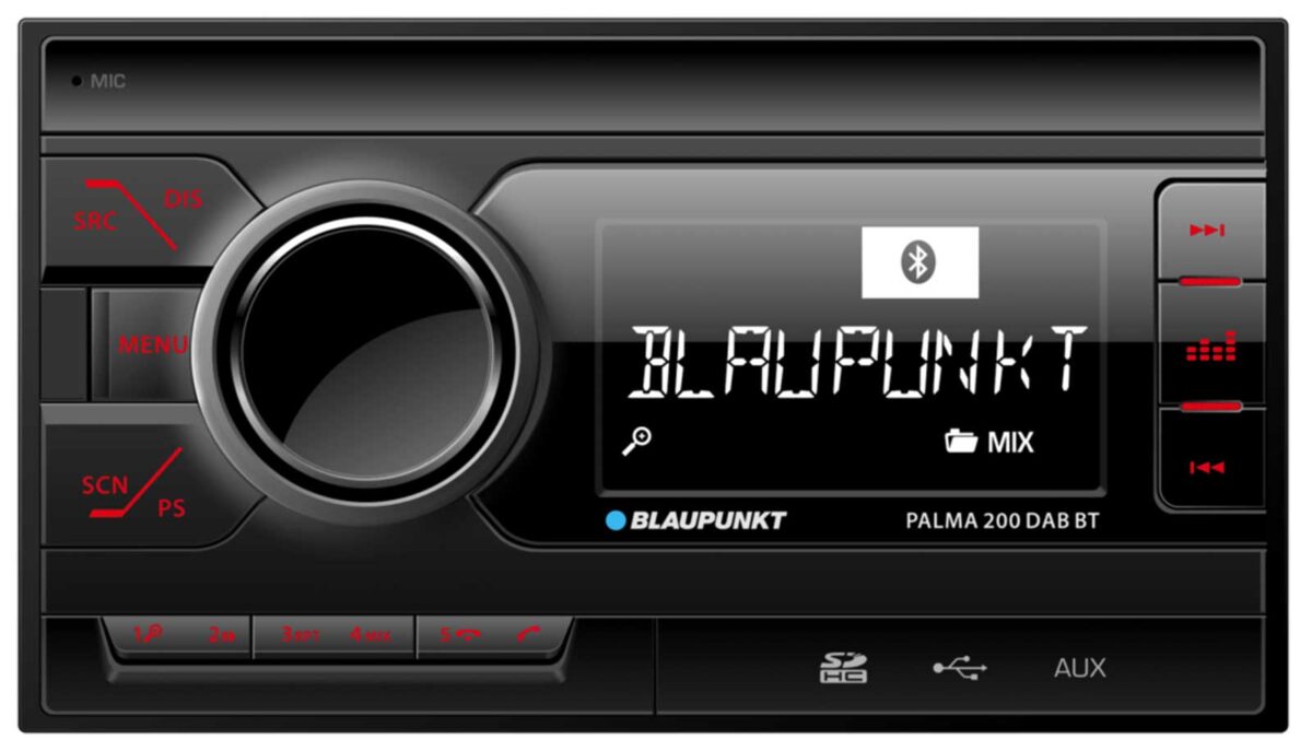 Blaupunkt Palma 200 DAB BT - Doppel-DIN MP3-Autoradio mit DAB / Bluetooth / USB – Bild 1