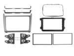 2-DIN Radioblende VW Polo 04/2014-07/2017 silber